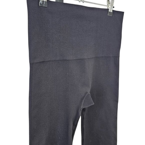 SPANX Look At Me Now Seamless Leggings, Black, Shaping Waist, Size XL - Picture 4 of 7